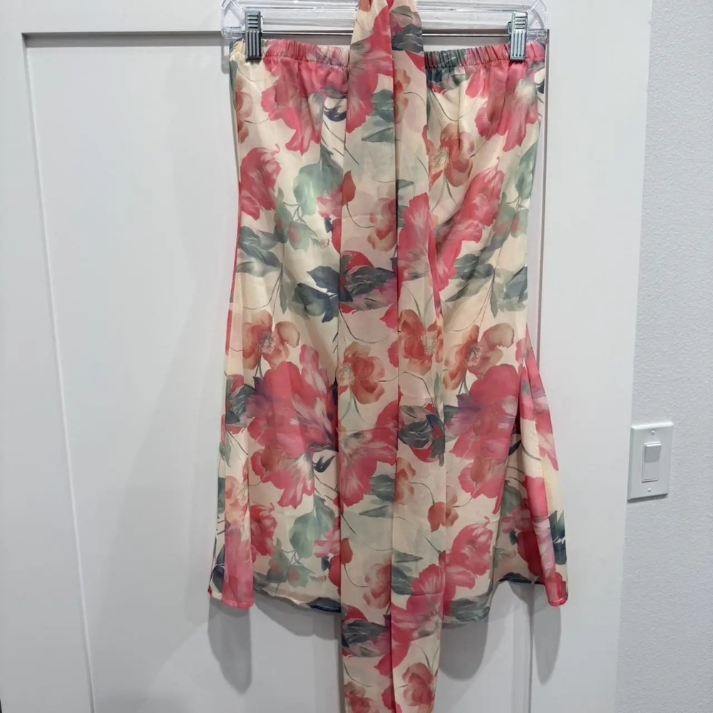 Floral Print Women's Skirt